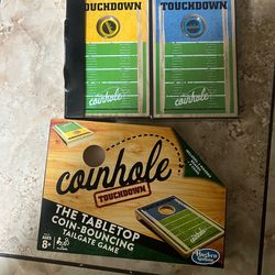 Coinhole Desktop Coin Bouncing Party Game Set