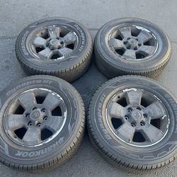 (4) 17” Toyota Wheels 265/65R17 Hankook Tires
