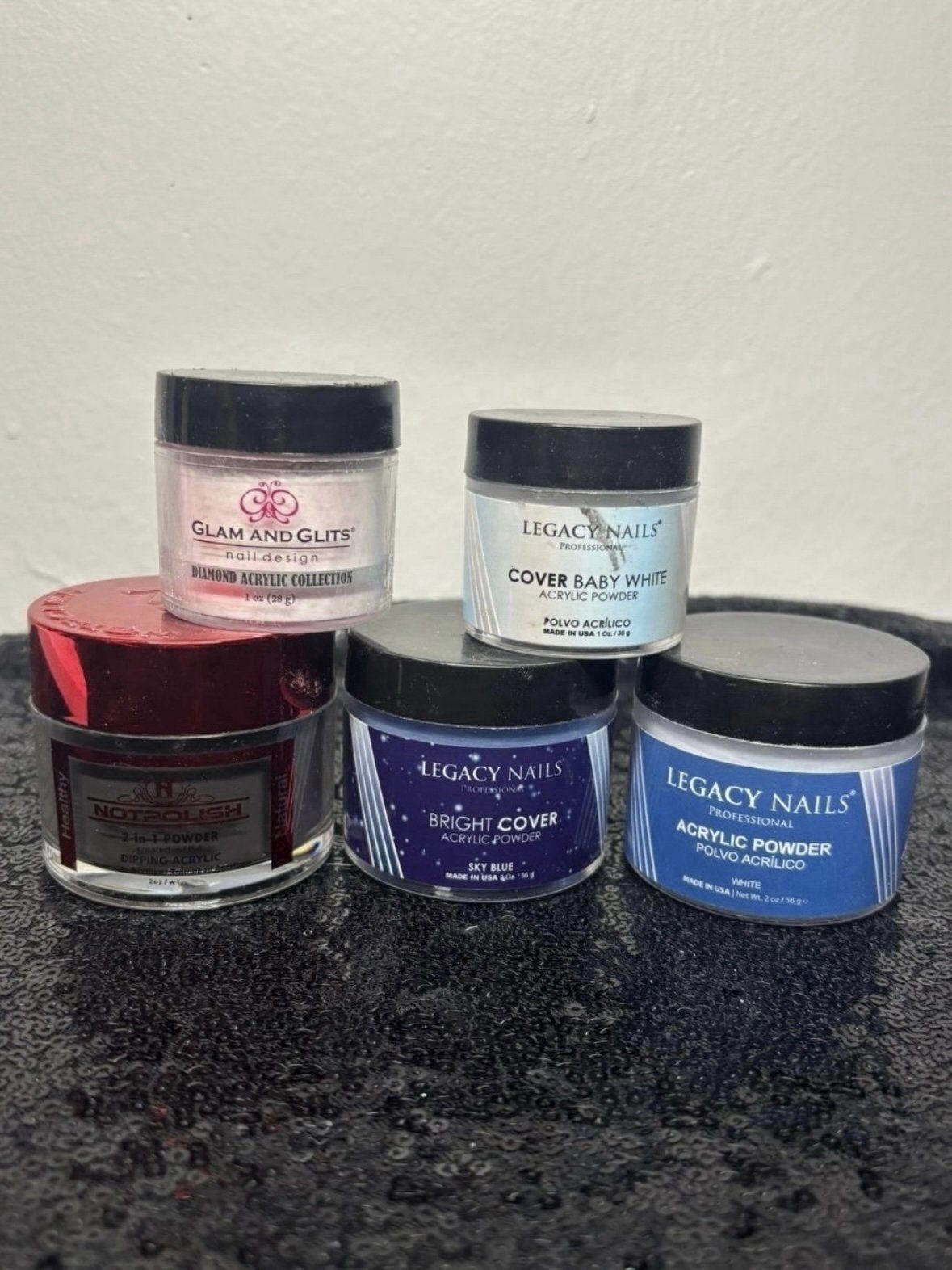 5 pc nail acrylic bundle