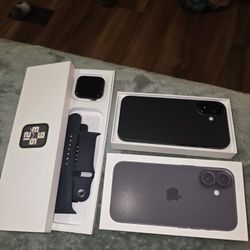 Both Iphone 16 & Apple Watch 40mm