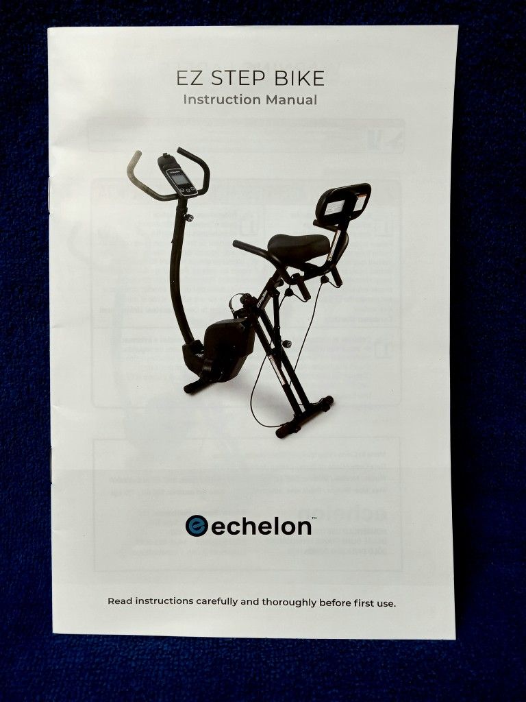EZ STEP BIKE exercise bike plus