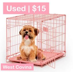 Used pink 24” Kennel