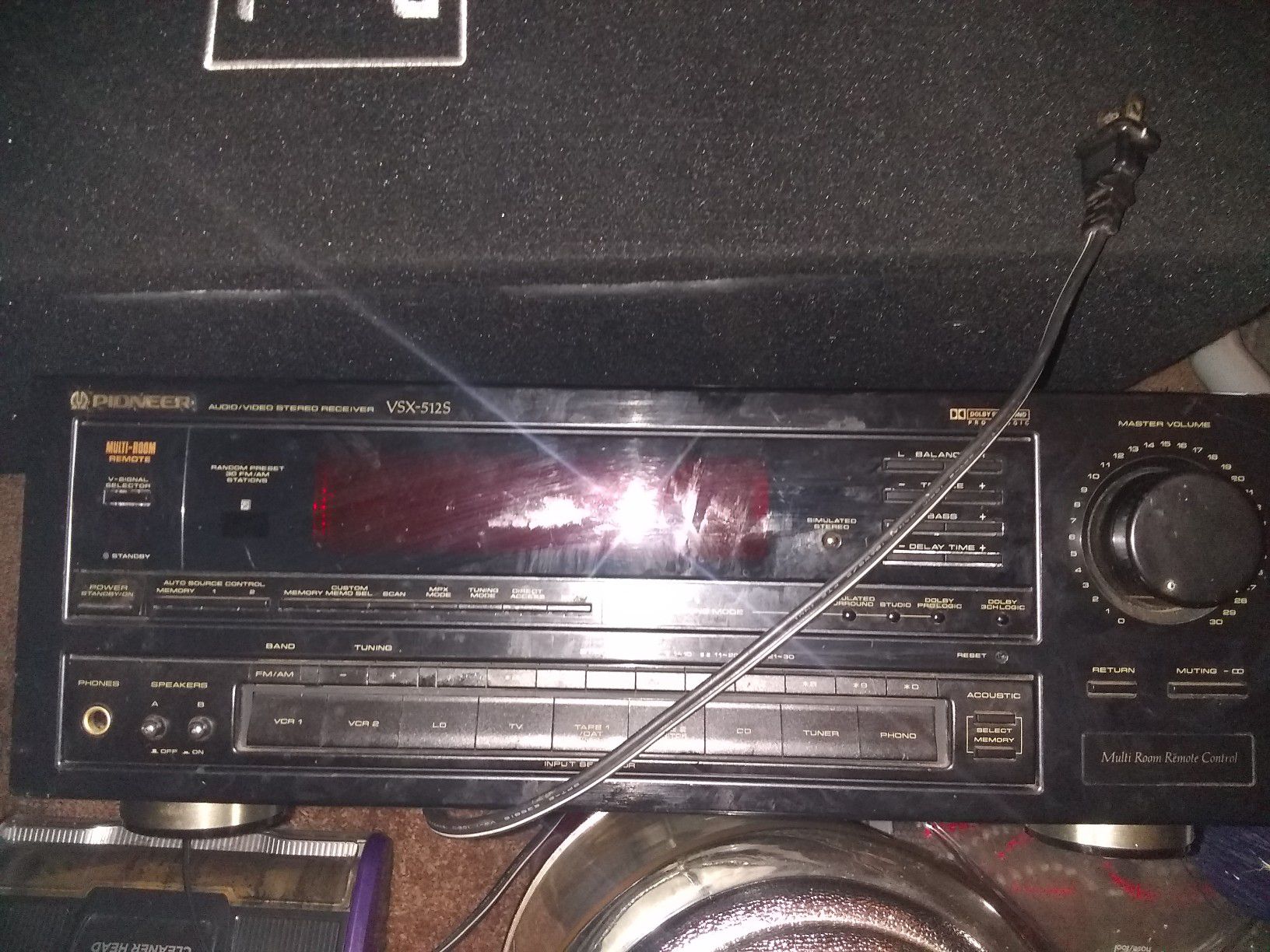 Old school pioneer receiver amp