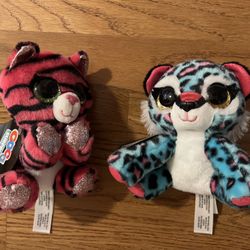 Coco Surprise Glitter Leopard And Tiger Plush Toy