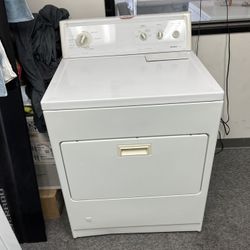 white kenmore dryer