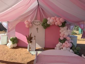 Balloon backdrops