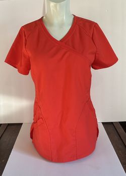 Scrubstar Red Scrub Top