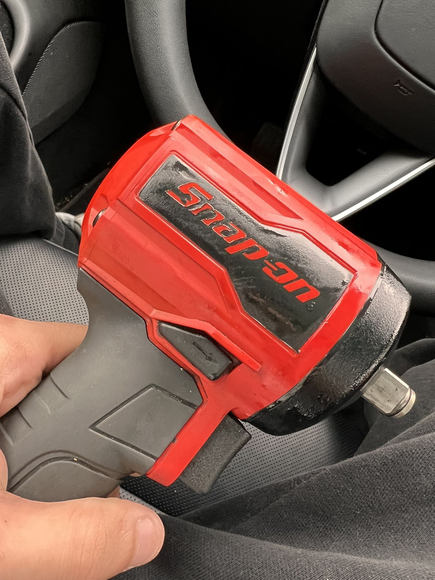 Snap On 1/2” Drive Stubby Air Impact Wrench With Boot Pt350