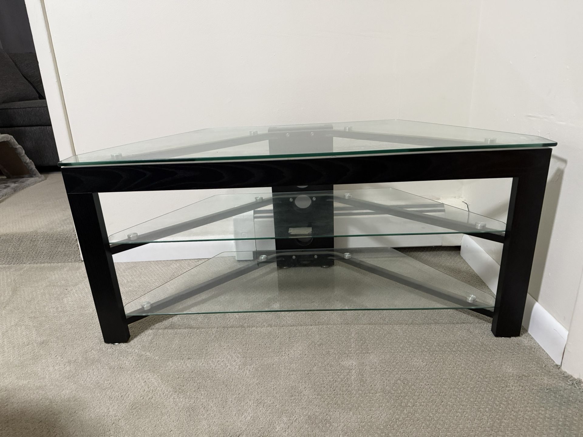 Glass Tv Stand