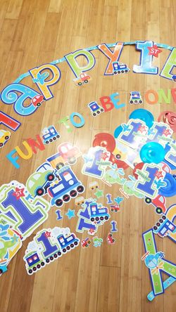 1st Birthday party decorations