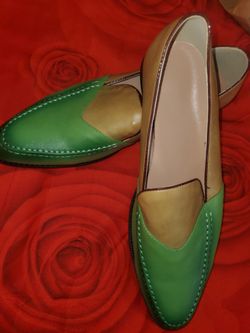 Leather Men's Shoes Size 14