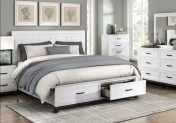 Garretson queen platform bed