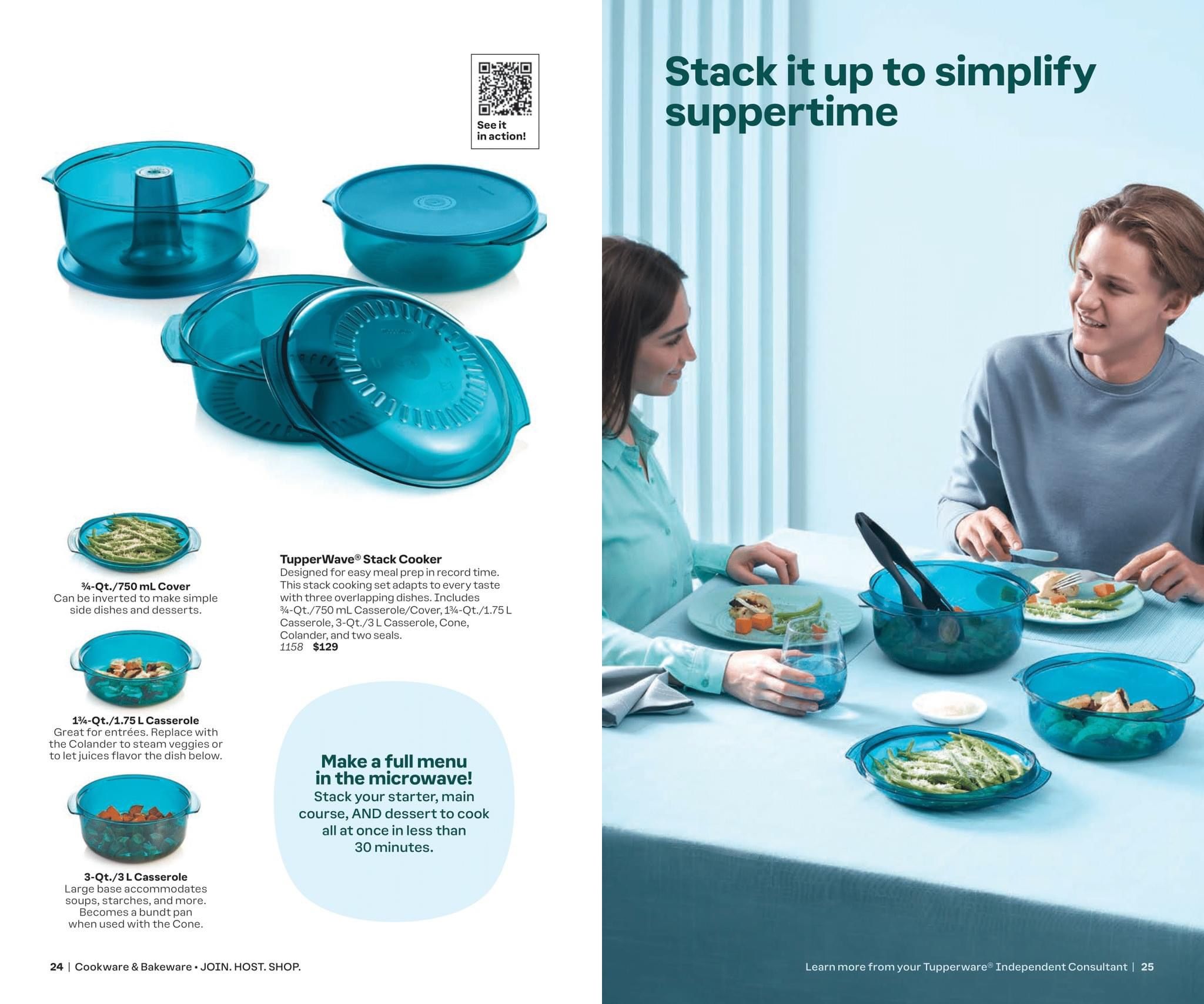 Tupperware Stack Cooker