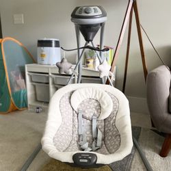 Please allow 48 hours to reply back- thank you Graco Simple Sway Swing