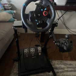 logitech g29 gaming Wheel PlayStation And Stand