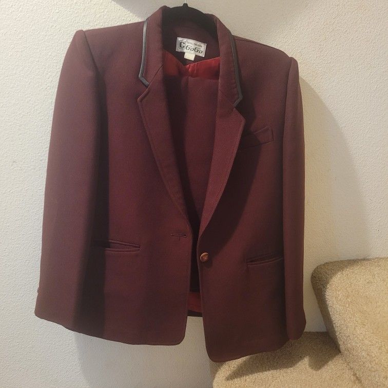 Women Blazer & Skirt Set