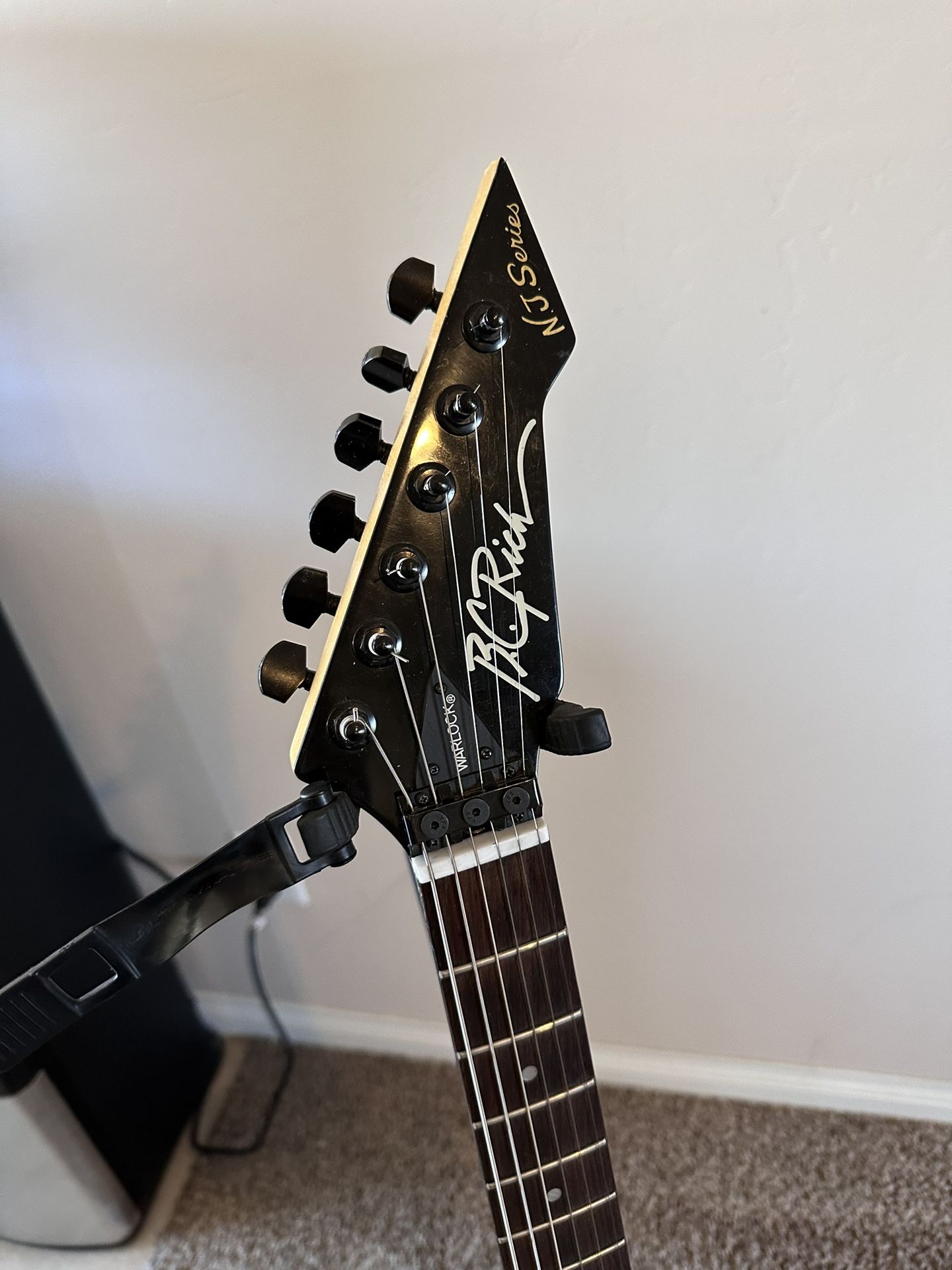 1985 BC Rich Warlock NJ Series W/ Kahler Flyer Tremolo LA, CA USA