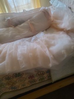 Monique LHUILLER baby Girl Crib Bedding Pottery BARN