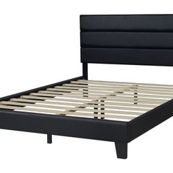 NEW IN BOX Modern King, Queen, Full  Size Black Platform Bed Frame
