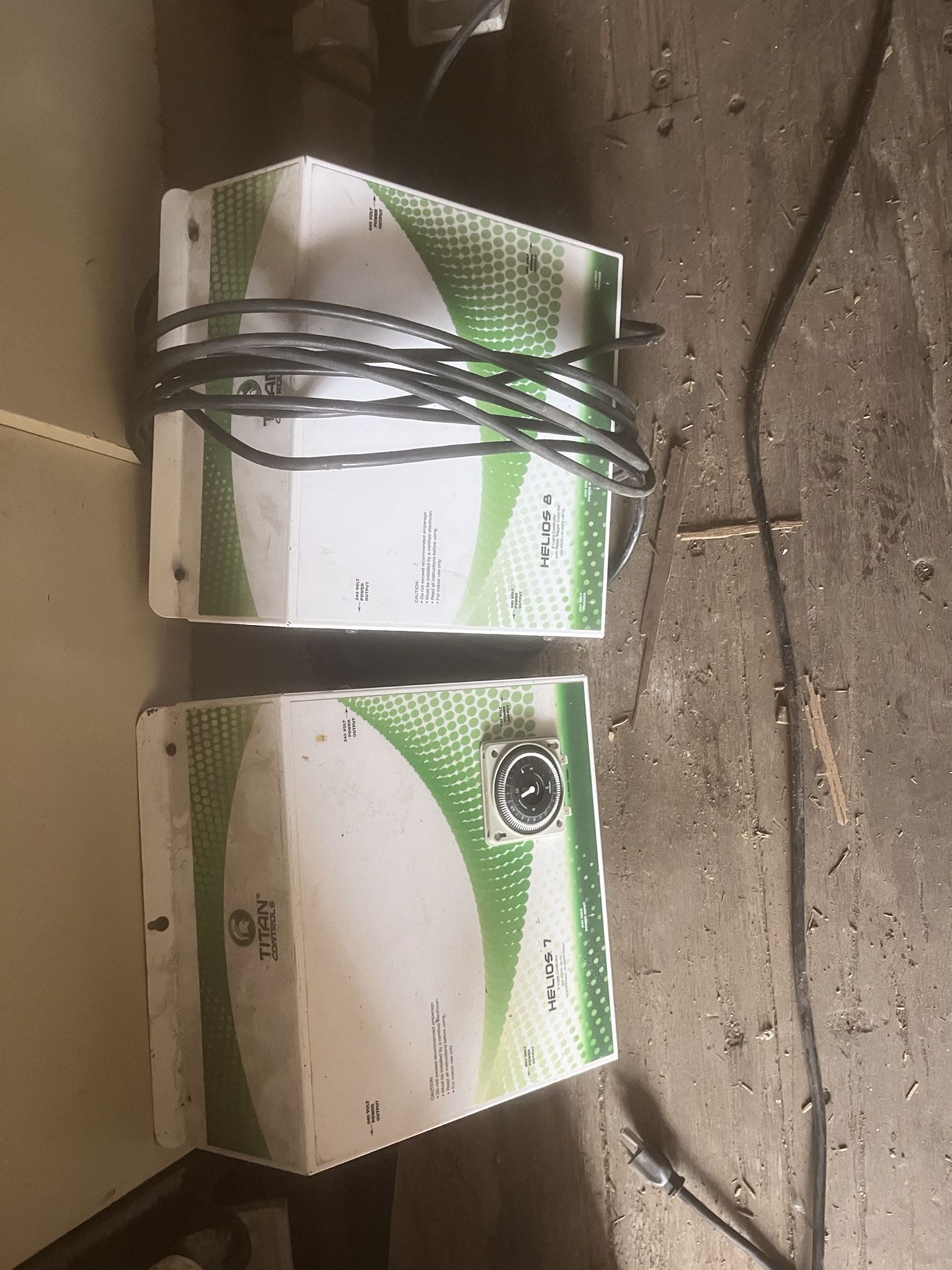 Grow equipment.