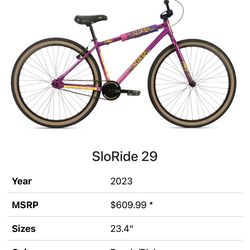 Haro BMX Slo-Ride 29” 2023 - Signed