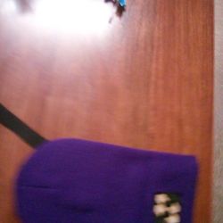 Port And Company Bookbag And Royal Purple Hat