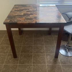 Brown Marble Table 