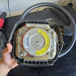 2000 Jeep Wrangler complete steering wheel