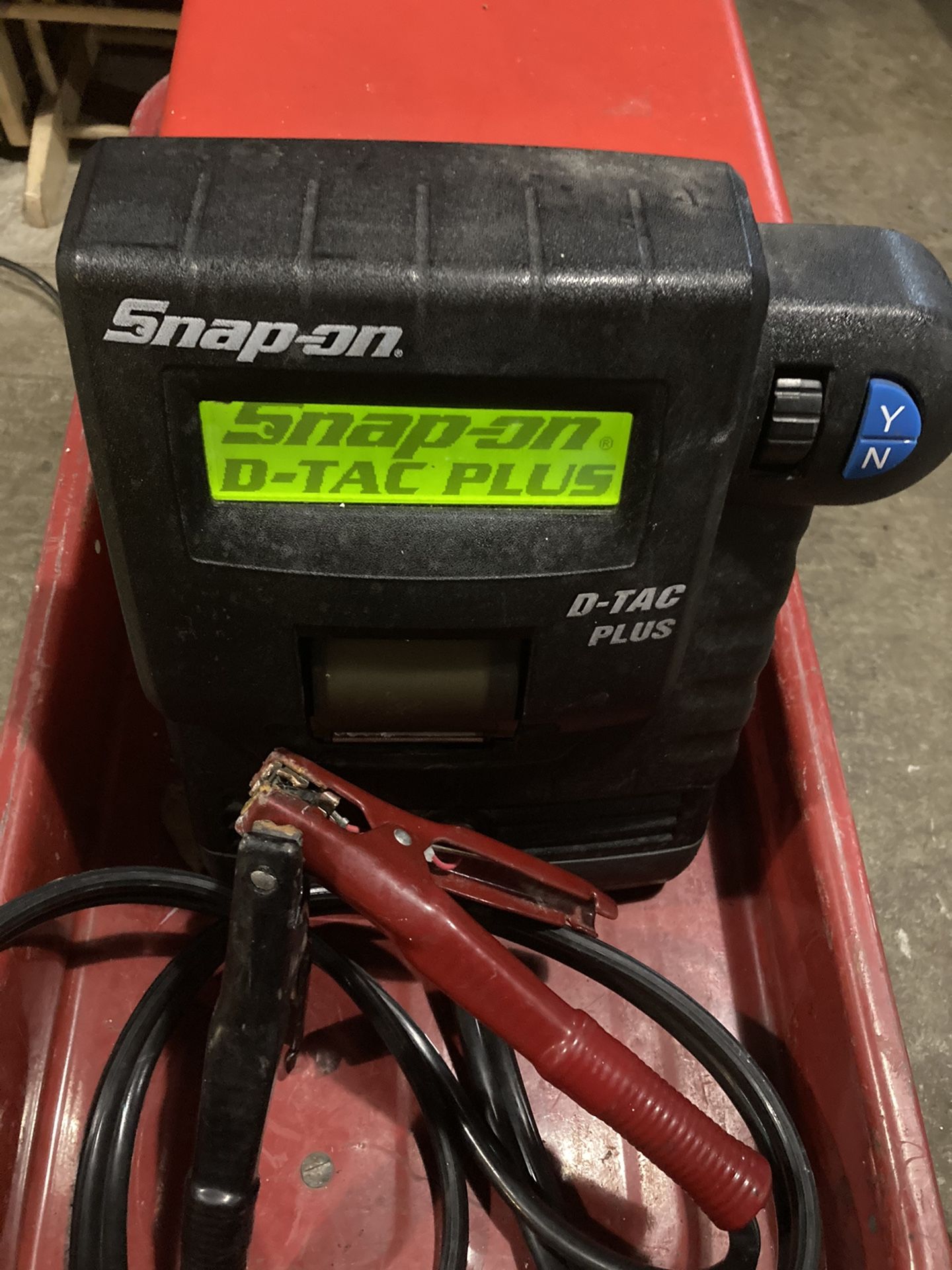 SNAP ON DTac plus Battery Charger & Starter, Alternator & Battery Tester