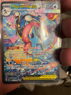 Mega Greninja EX 116/086 Evolutions Full Art Holo Secret Rare English 350 HP