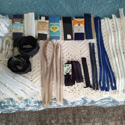 ZIPPERS and BIAS TAPE 