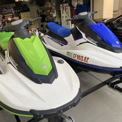 2018 And 2017 Yamaha Waverunner EX
