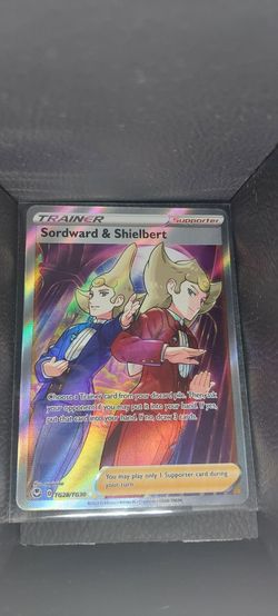 Sordward & Shielbert Pokémon Trainer Card TG28/TG30