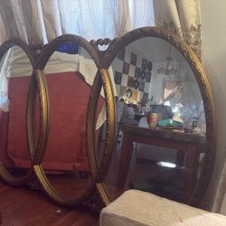 Large Antique Mirror 