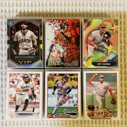 San Francisco Giants 220 Card Baseball Lot!