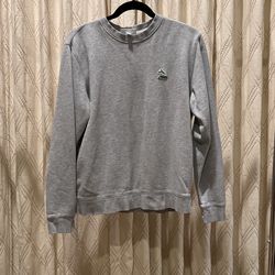 Lacoste Unisex Medium Gray Crewneck Sweater