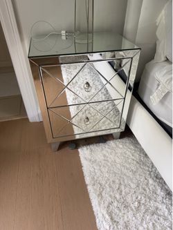 Mirrored Nightstands
