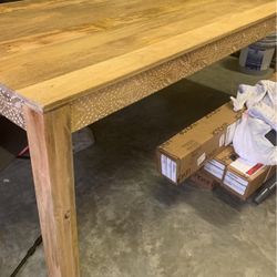 Beautiful Solid Wood Dining Table