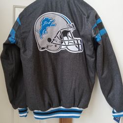 NFL Detroit Lions Wool Reversible Coat 