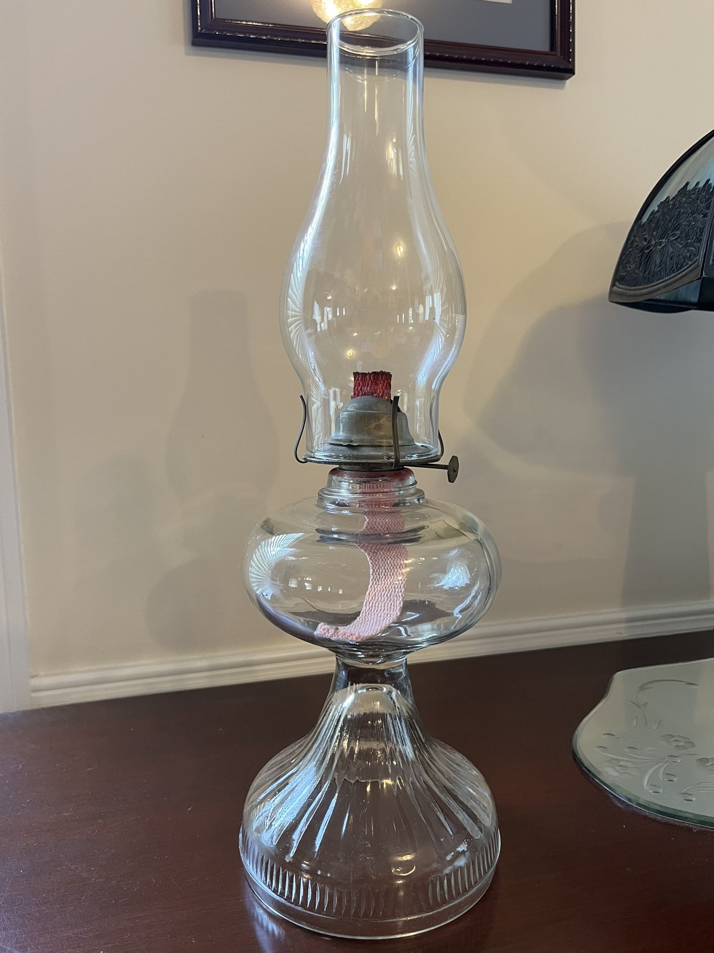 Oil Lamp, Vintage