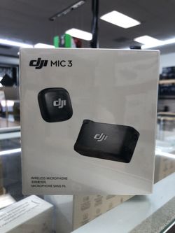 Dji Mic 3 Compact Wireless Microphone System Brand New