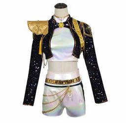 Kids K-Pop Demon Hunters Rumi Costume – Size 120 (5–6Y) – Halloween 🎃✨