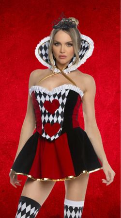 BRAND NEW Queen of Hearts Halloween Costume