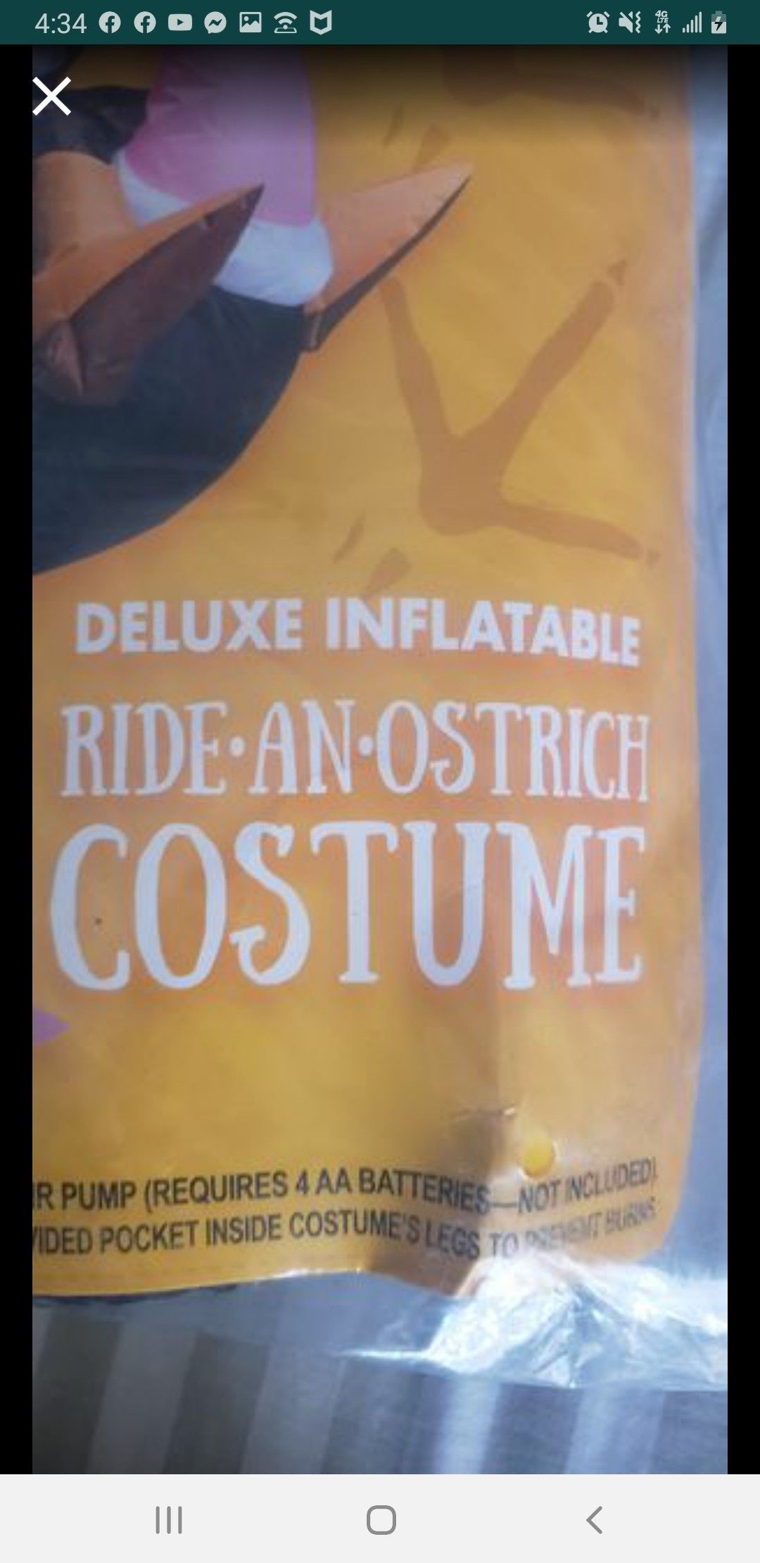 Halloween Inflatable costume