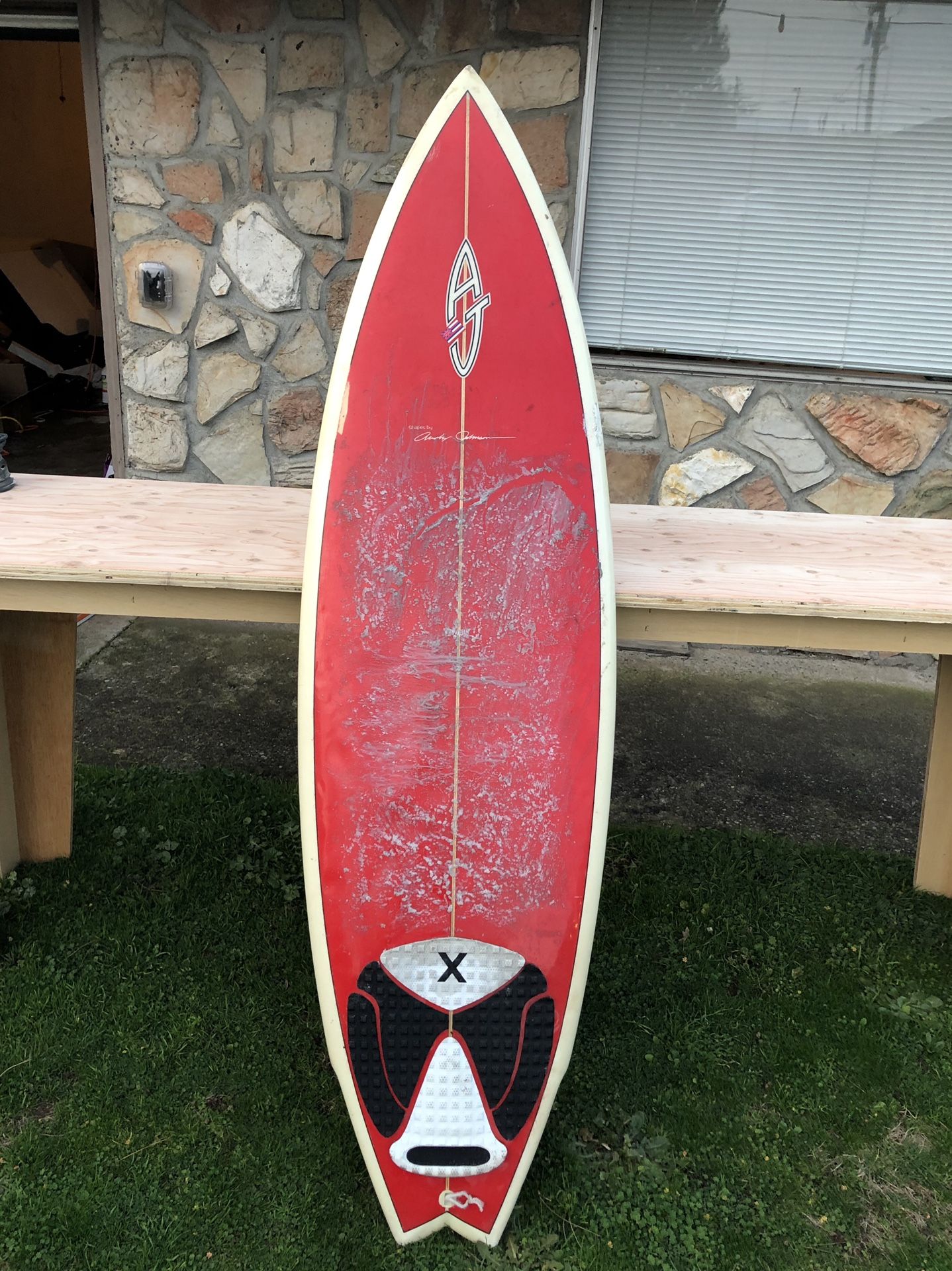 Surfboard, Andy Johnson, Fish
