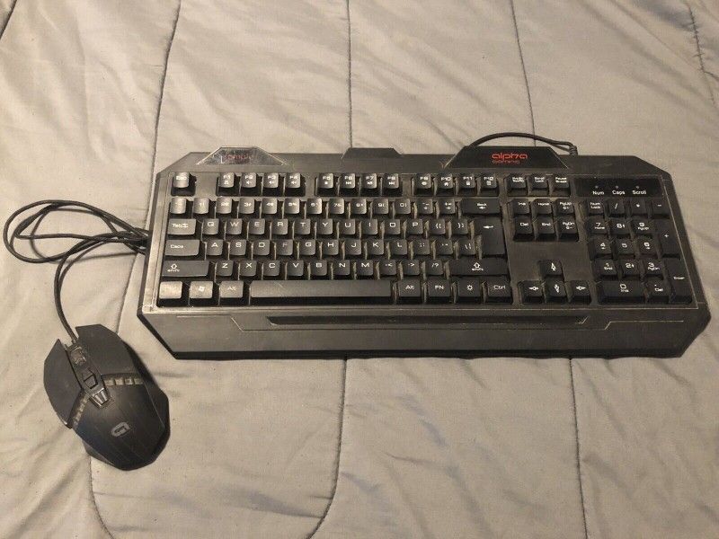 alpha gaming rumble keyboard