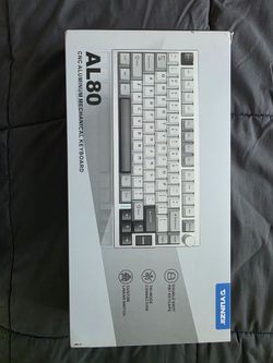 Yunzii AL80 75% mechanical keyboard.
