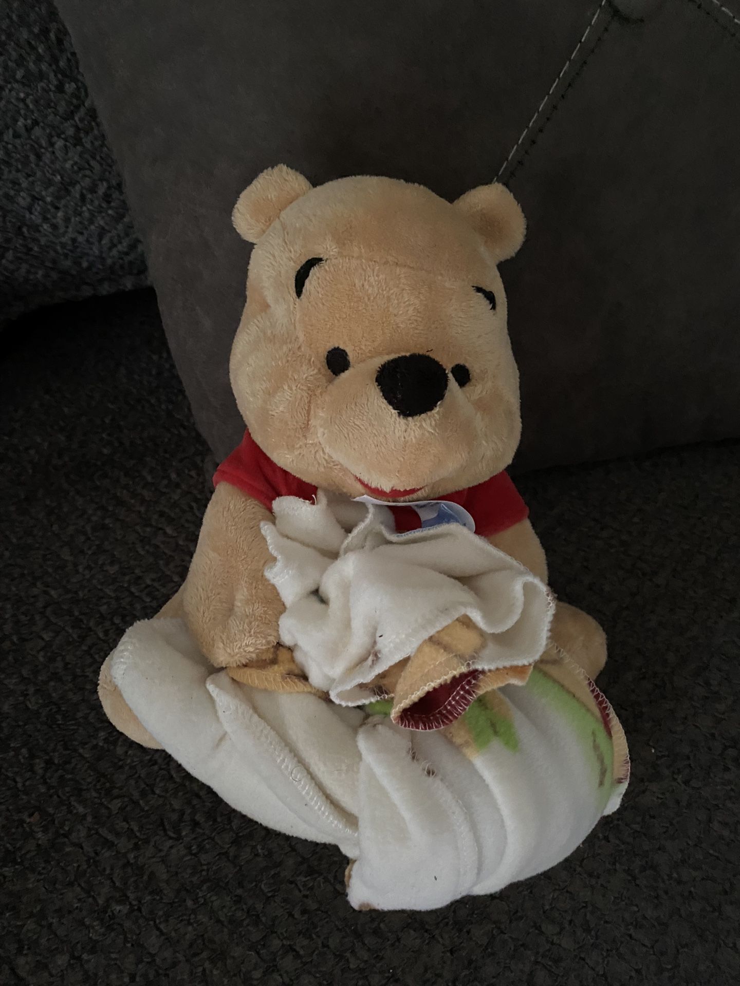 Little Pooh With Blanket