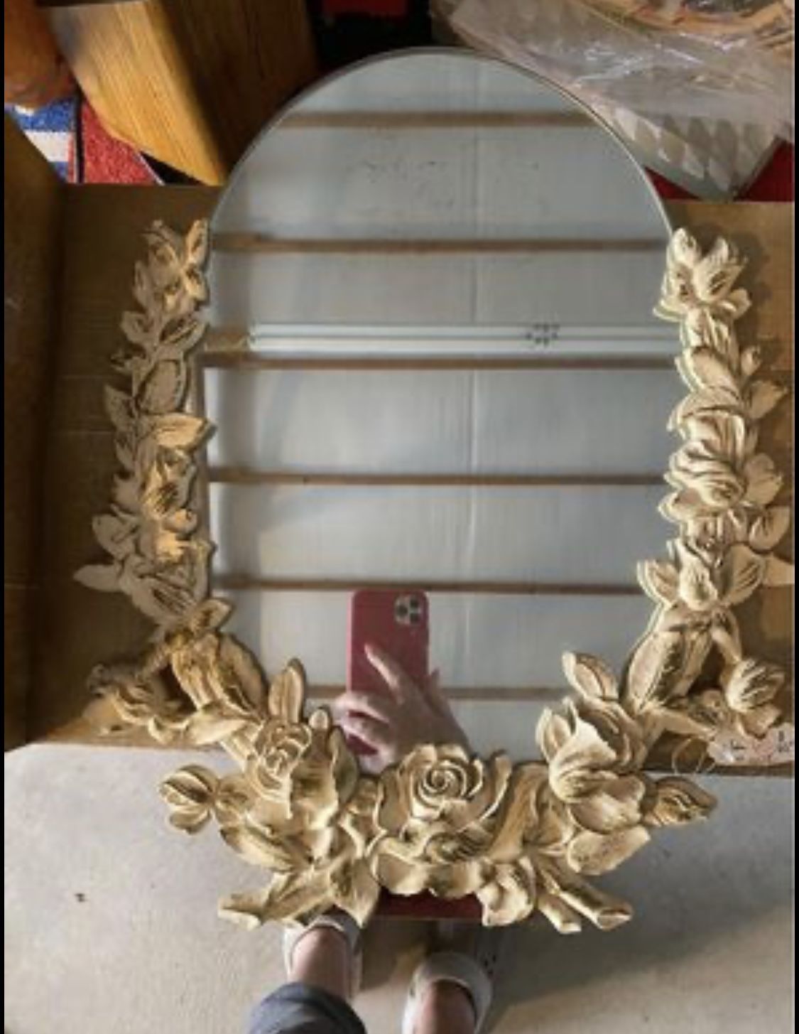 Antique Standing Mirror