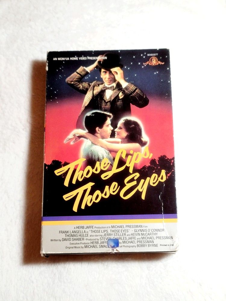 Those Lips, Those Eyes VHS (1980) RARE